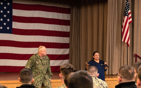 MCPON James Honea Visits Naval Base Kitsap-Bangor
