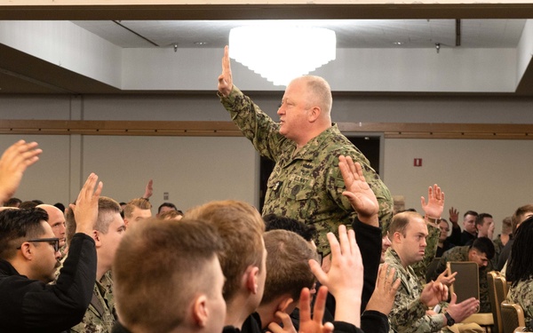 MCPON James Honea Visits Naval Base Kitsap-Bangor
