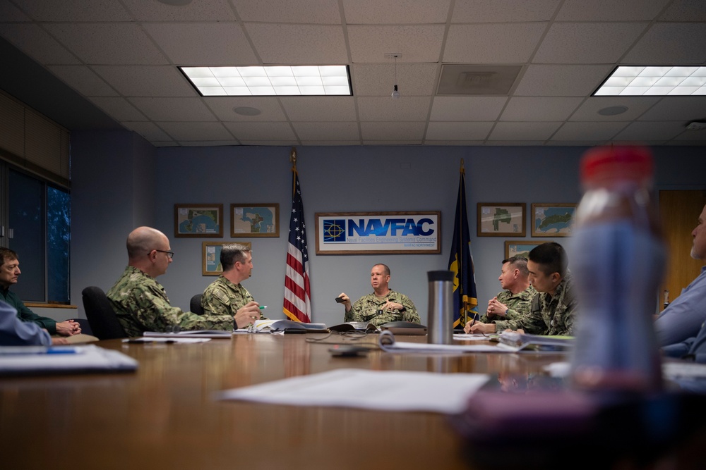 Rear Admiral VanderLey Visits NAVFAC Northwest