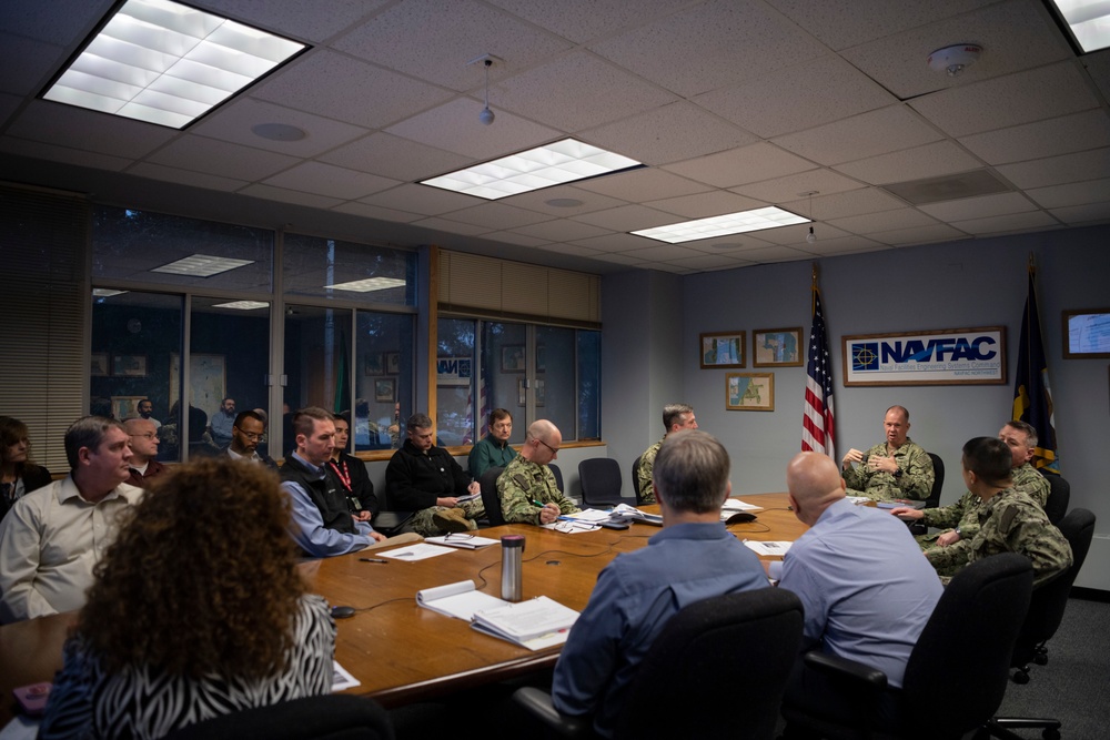 Rear Admiral VanderLey Visits NAVFAC Northwest