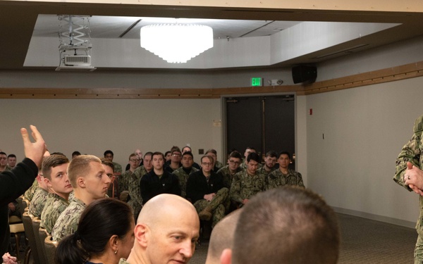 MCPON James Honea Visits Naval Base Kitsap-Bangor
