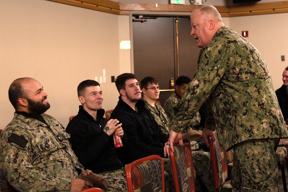 MCPON James Honea Visits Naval Base Kitsap-Bangor