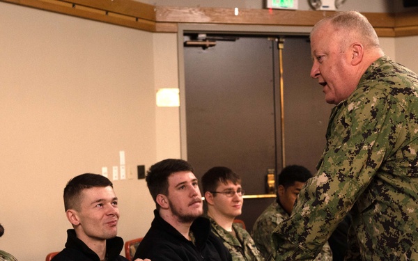 MCPON James Honea Visits Naval Base Kitsap-Bangor