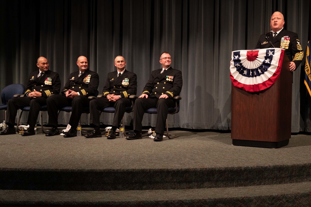 MCPON Honea Speaks at USS Alabama (SSBN 731) Change of Command