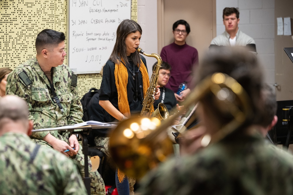 Navy Band Commodores prepare for International Saxophone Symposium