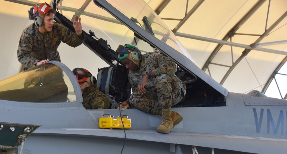 VMFA-112 Hosts Intermediate and Organizational Level Maintenance Cross-Training