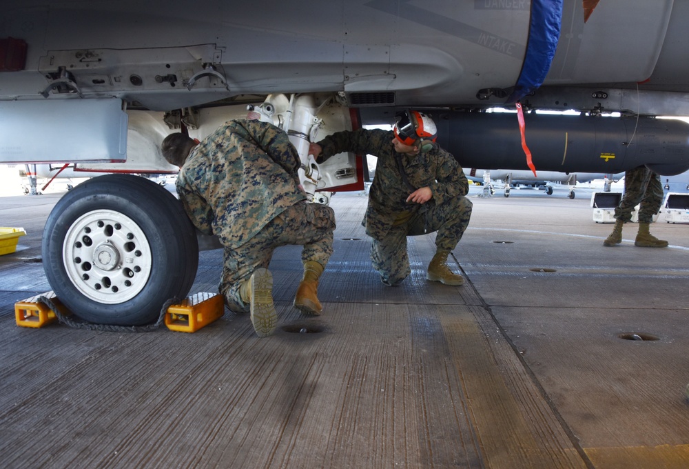 VMFA-112 Hosts Intermediate and Organizational Level Maintenance Cross-Training