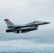 177th Fighter Wing F-16 Fighting Falcons Depart For Tyndall Air Force Base