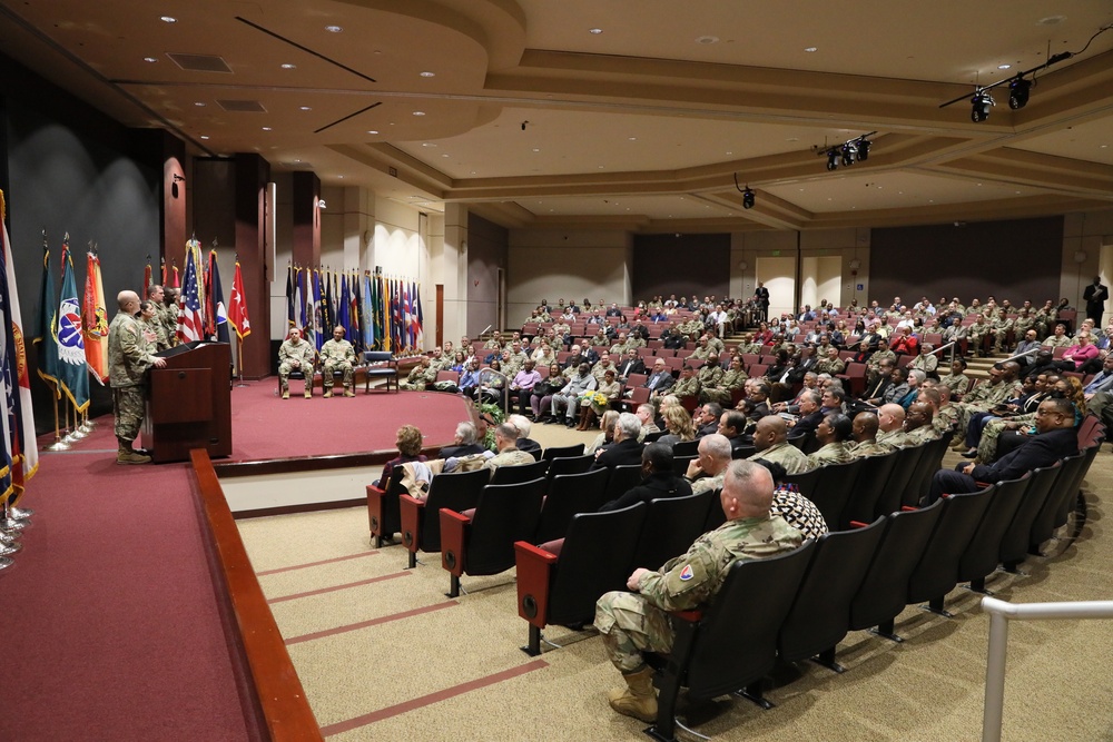 Large Gathering for AMC Change of Responsibility