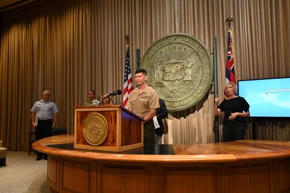 U.S. Air Force returns land back to Hawaii