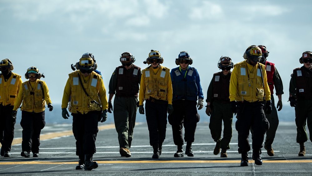 USS America Conducts Flight Operations With 31st MEU