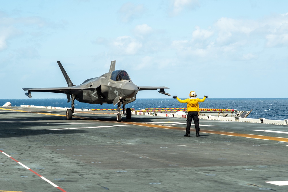 USS America Conducts Flight Operations With 31st MEU