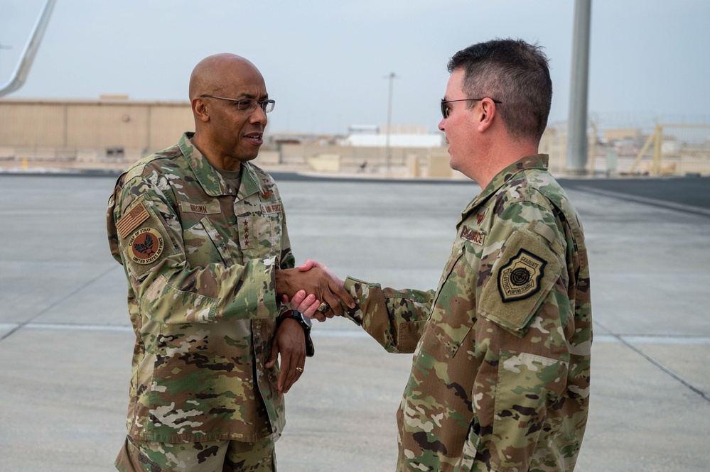 CSAF, CMSAF visit AUAB