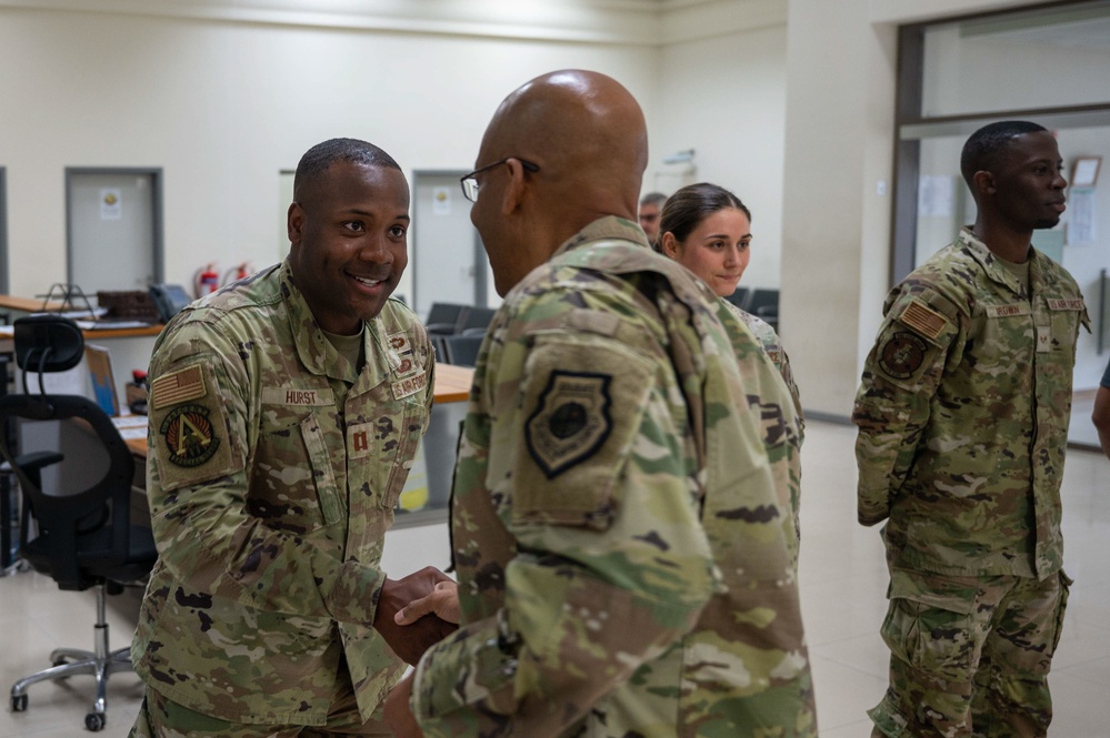 CSAF, CMSAF visit AUAB