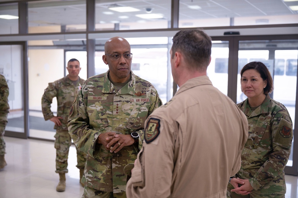 CSAF, CMSAF visit AUAB