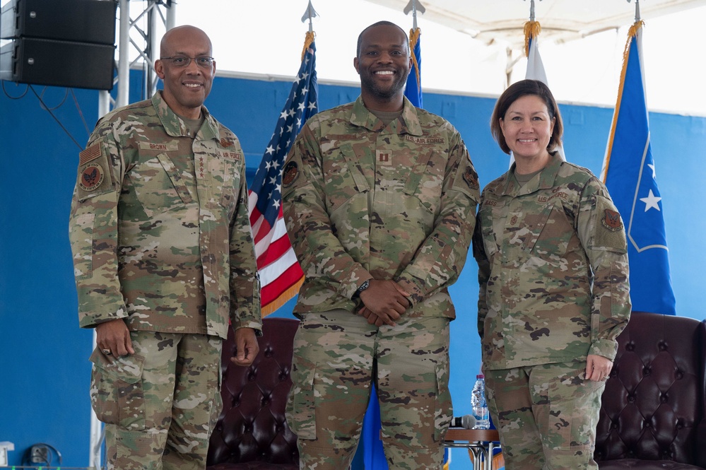 CSAF, CMSAF visit AUAB