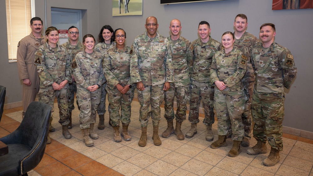 CSAF, CMSAF visit AUAB