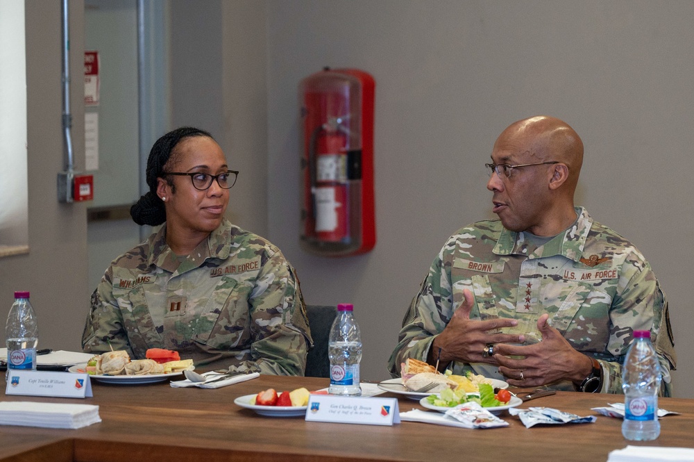 CSAF, CMSAF visit AUAB