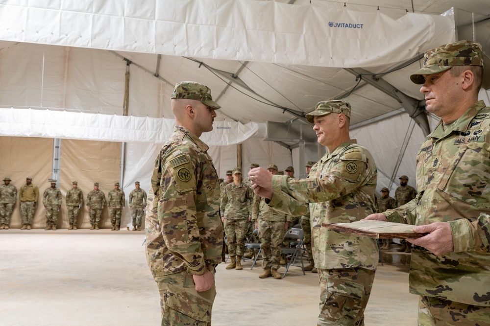 1-182nd Infantry Soldier Receives Award for Heroism