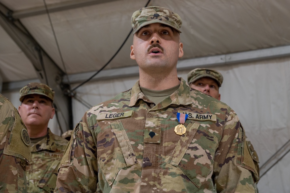 1-182nd Infantry Soldier Receives Award for Heroism