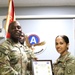 Sgt. 1st Class Yanira F. Ferreira promotion, ASG-KU