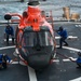 USCGC Stone’s crew conducts helicopter training underway