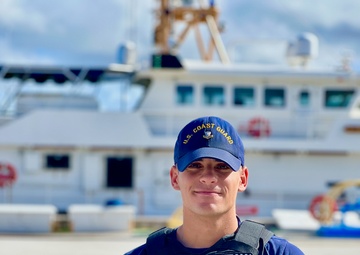 U.S. Coast Guard Forces Micronesia/Sector Guam's ME2 Lombardi