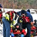 Fort McCoy Fire Department dive team conducts ice rescue training at frozen lake at Fort McCoy