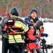 Fort McCoy Fire Department dive team conducts ice rescue training at frozen lake at Fort McCoy