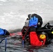 Fort McCoy Fire Department dive team conducts ice rescue training at frozen lake at Fort McCoy