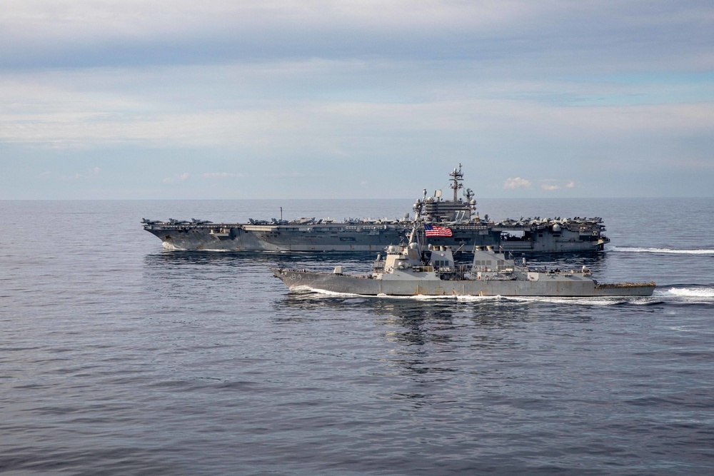 USS George H.W. Bush (CVN 77) Combined Operations