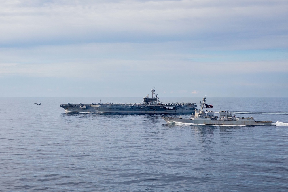 USS George H.W. Bush (CVN 77) Combined Operations