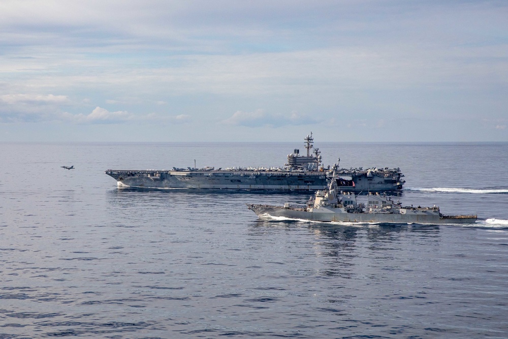 USS George H.W. Bush (CVN 77) Combined Operations