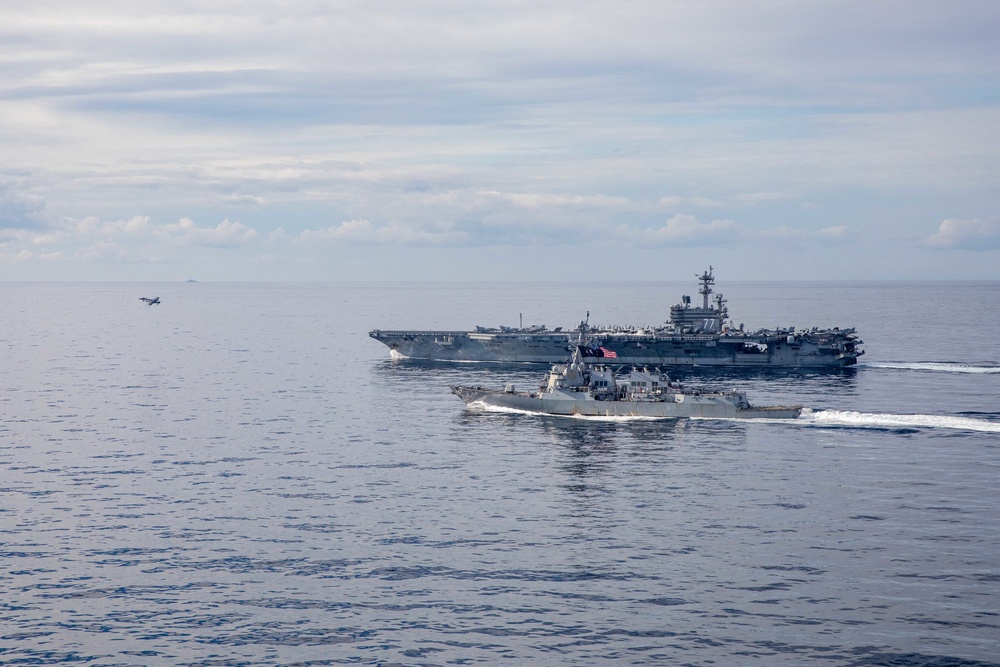 USS George H.W. Bush (CVN 77) Combined Operations