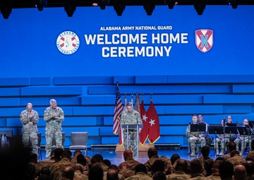 135th Expeditionary Sustainment Command Returns Home To Alabama National Guard After Year Long Deployment