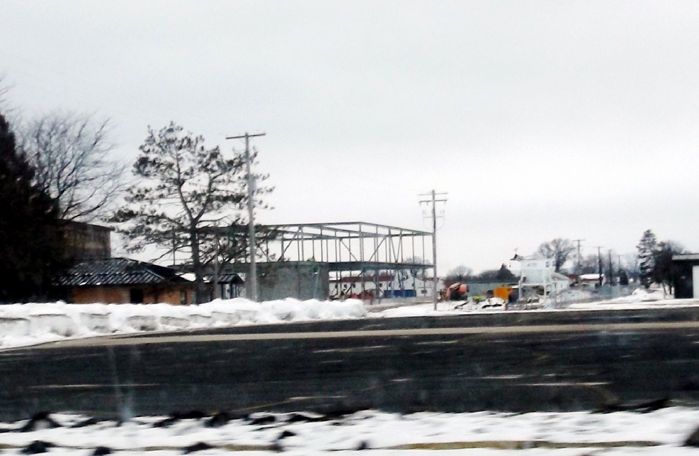 January 2023 construction operations of $11.96 million transient training brigade headquarters at Fort McCoy