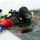 Fort McCoy Fire Department dive team conducts ice rescue training at frozen lake at Fort McCoy