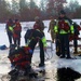 Fort McCoy Fire Department dive team conducts ice rescue training at frozen lake at Fort McCoy