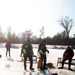 Fort McCoy Fire Department dive team conducts ice rescue training at frozen lake at Fort McCoy