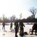 Fort McCoy Fire Department dive team conducts ice rescue training at frozen lake at Fort McCoy