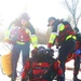 Fort McCoy Fire Department dive team conducts ice rescue training at frozen lake at Fort McCoy