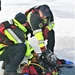 Fort McCoy Fire Department dive team conducts ice rescue training at frozen lake at Fort McCoy