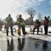 Fort McCoy Fire Department dive team conducts ice rescue training at frozen lake at Fort McCoy