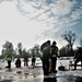 Fort McCoy Fire Department dive team conducts ice rescue training at frozen lake at Fort McCoy