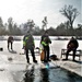 Fort McCoy Fire Department dive team conducts ice rescue training at frozen lake at Fort McCoy