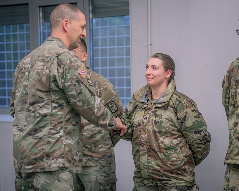 Bravo Battery, 2-174th Air Defense Artillery Brigade conducts Avenger live fire training in Latvia