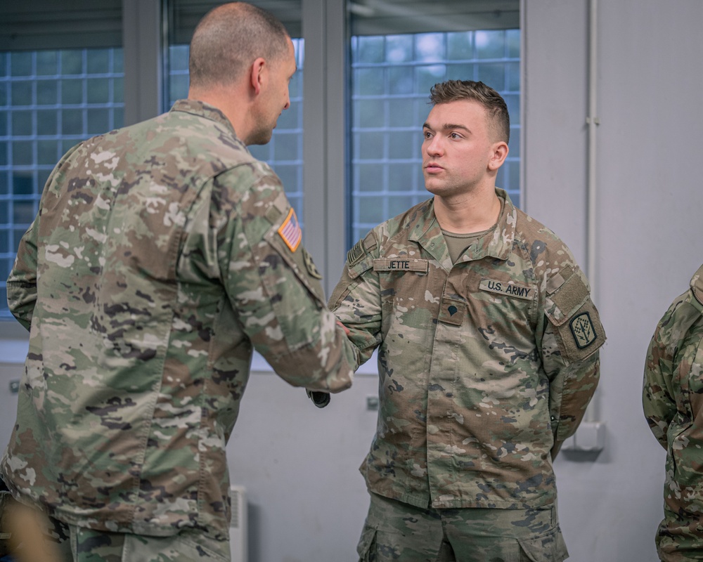 Bravo Battery, 2-174th Air Defense Artillery Brigade conducts Avenger live fire training in Latvia