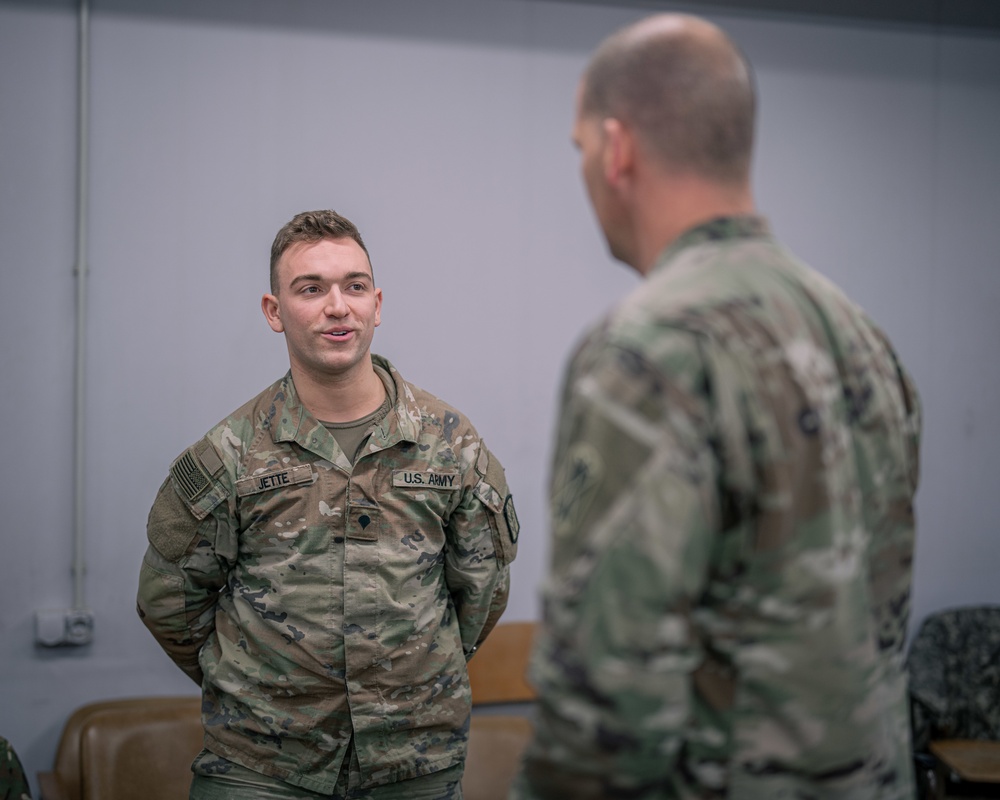 Bravo Battery, 2-174th Air Defense Artillery Brigade conducts Avenger live fire training in Latvia