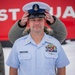 Coast Guard Cutter Polar Star (WAGB 10) conducts an advancement ceremony on the ice in Antarctica