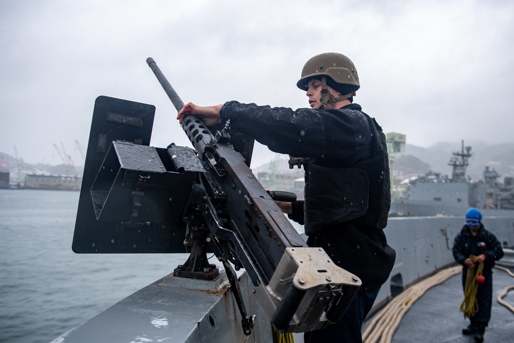 USS Green Bay (LPD 20) Conducts Sea and Anchor Operations